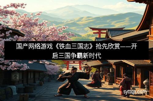国产网络游戏《铁血三国志》抢先欣赏——开启三国争霸新时代